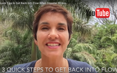 3 Quick Steps To Get Back Into The Flow